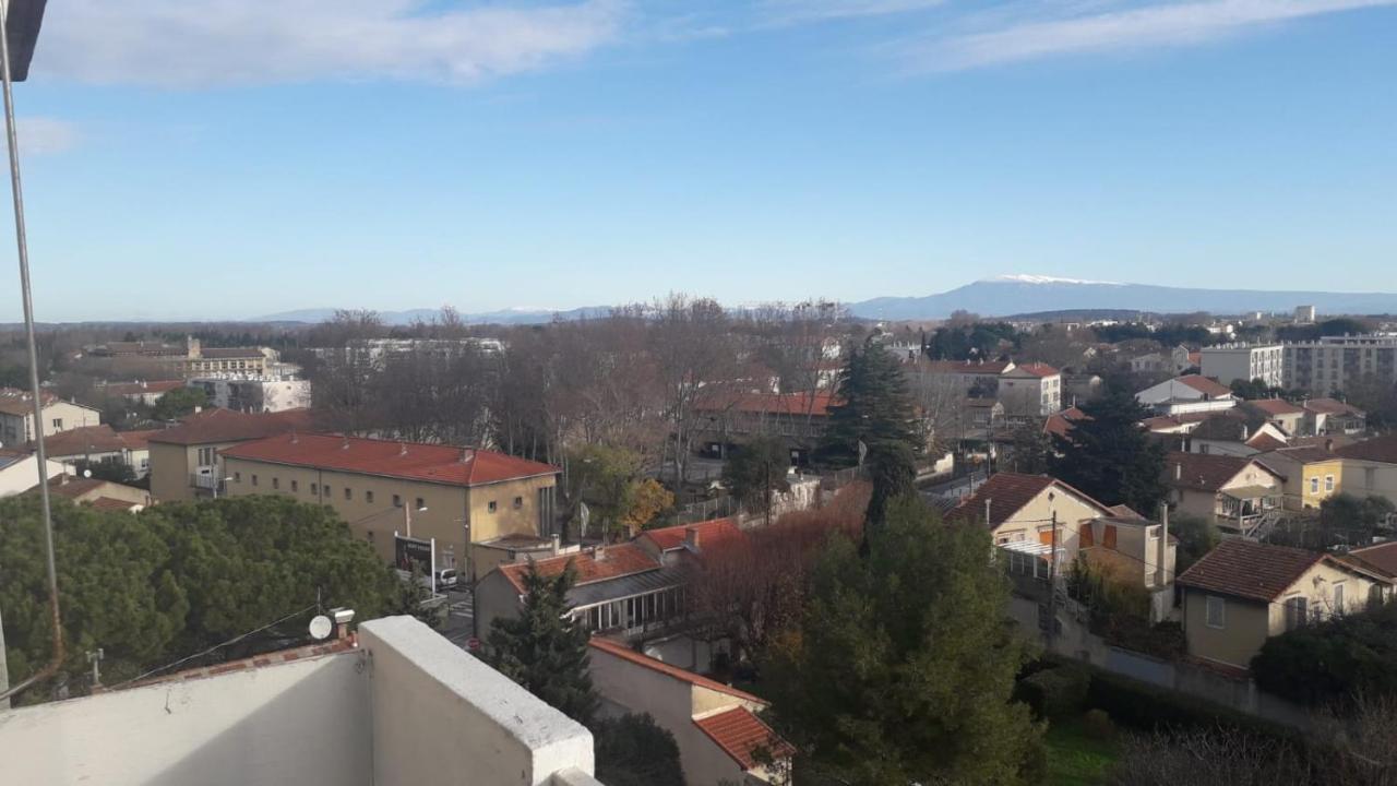 Agreable Appartement 4 Pieces, Vue Mont Ventoux, Proche Remparts Avignon Exterior photo